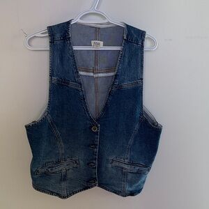 DENIM VEST XL